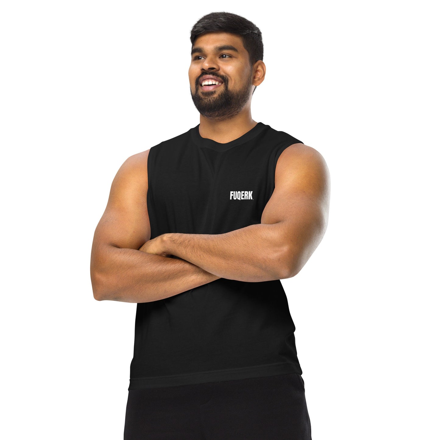 FUQERK, I'm Off to the Gym!" Muscle Tank - Black Unisex