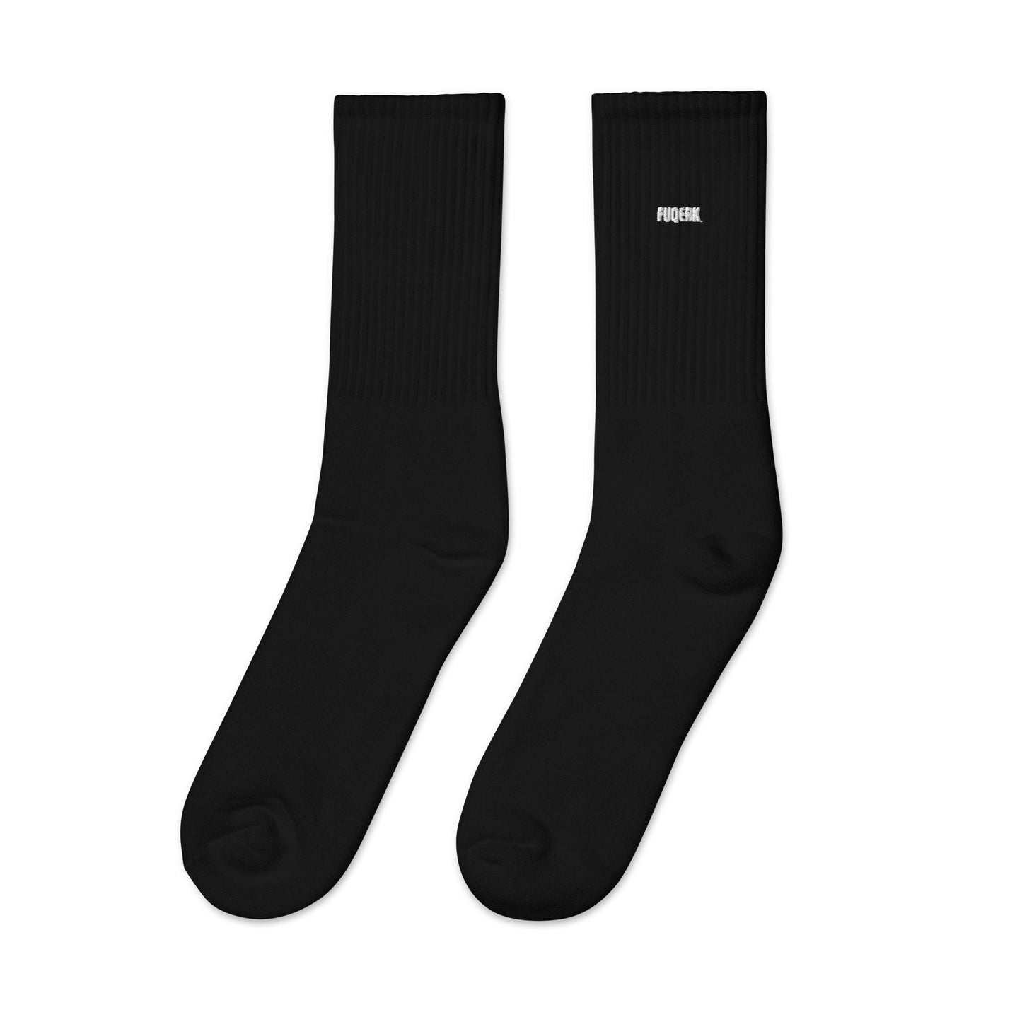 Fuqerk Comfort: Stylish Embroidered Socks from the USA